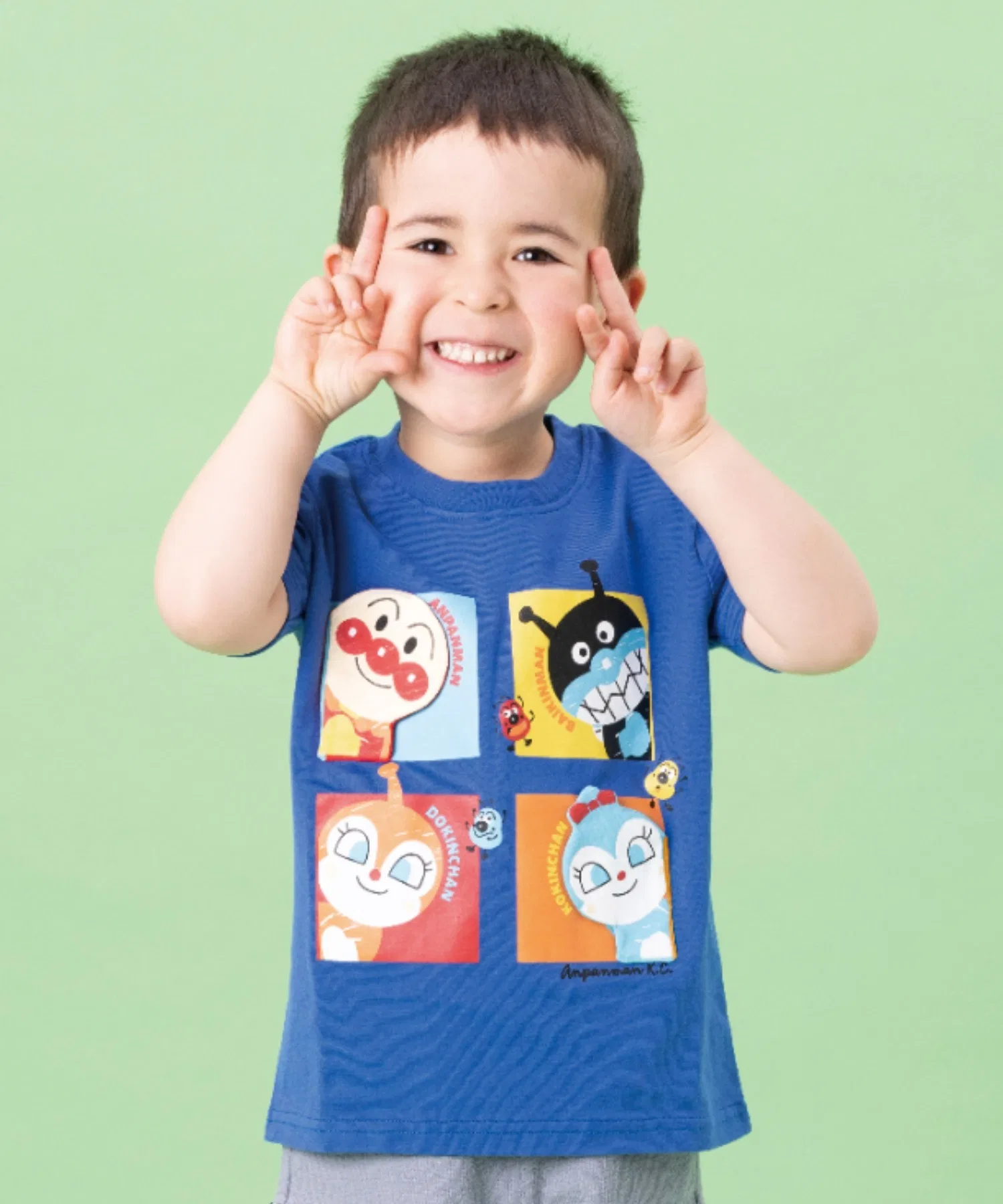 Детская футболка ANPANMAN KIDS COLLECTION с гимиком