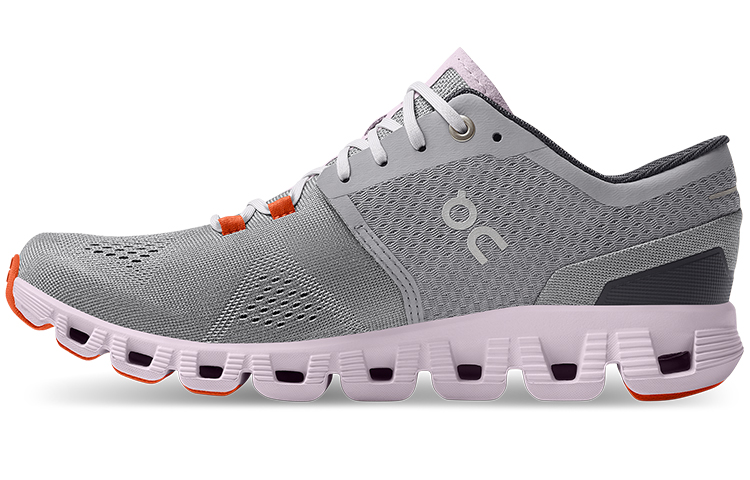 

Кроссовки On Running Cloud X Alloy Grey Lily Pink Women's