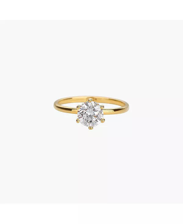 

Кольцо с шалфеем из стерлингового серебра 18 карат, позолоченное, идея для праздничного подарка Bearfruit Jewelry, gold