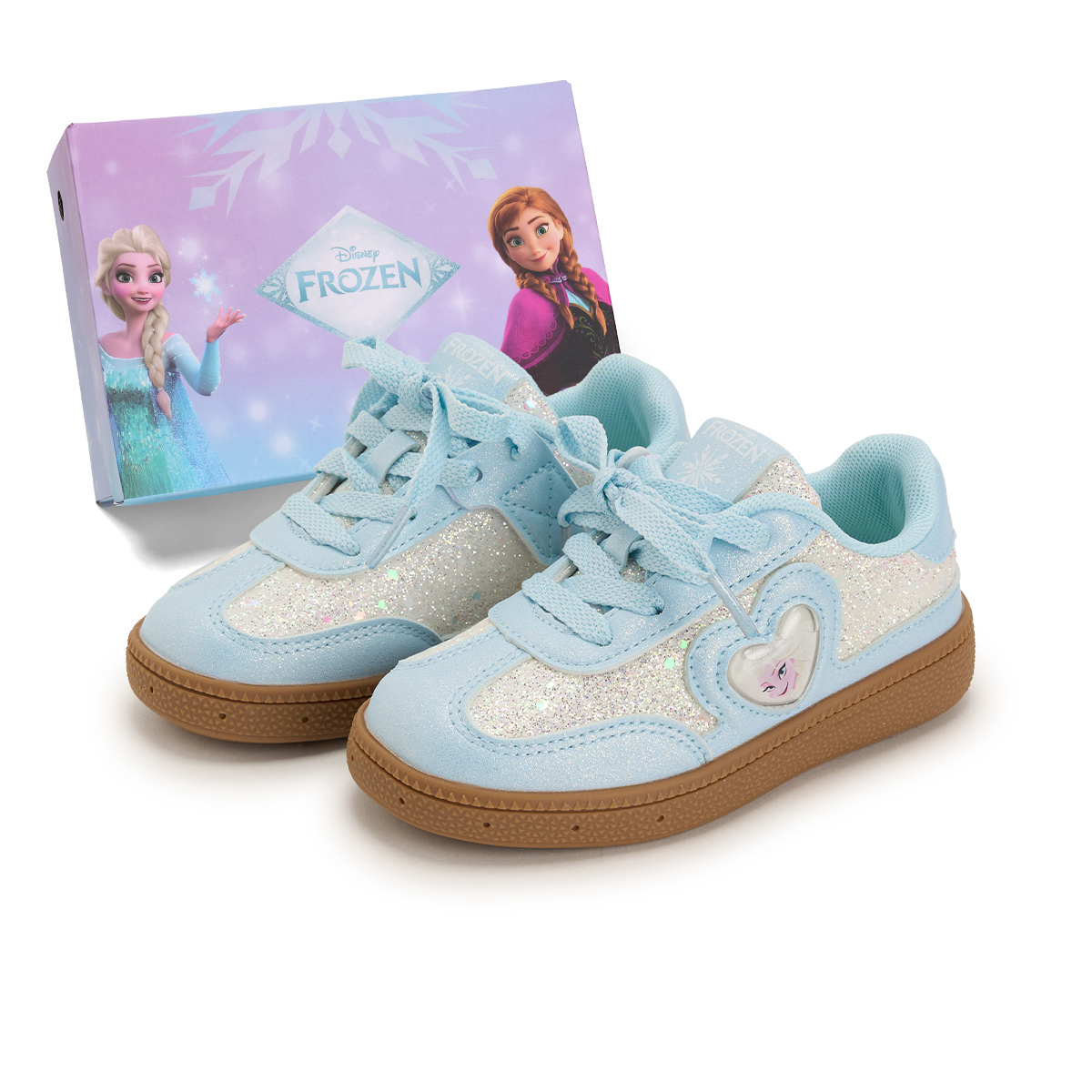 

Детские кроссовки для скейтбординга Frozen Series с противоскользящей подошвой, амортизацией и защитой от ударов Disney, синий
