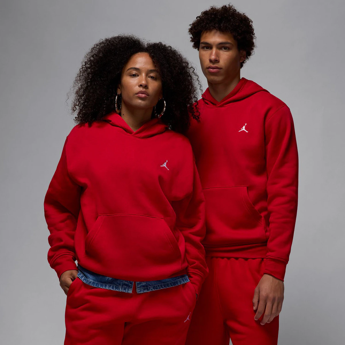 

Мужская толстовка Brooklyn Jordan Nike, красный