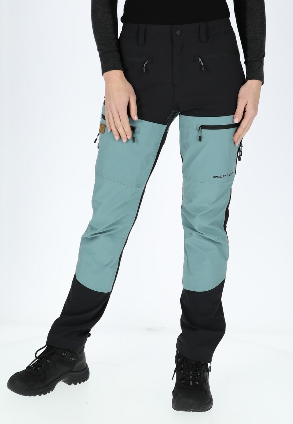 

Брюки для отдыха LOFOTEN STRETCH Swedemount, цвет black seaweed green