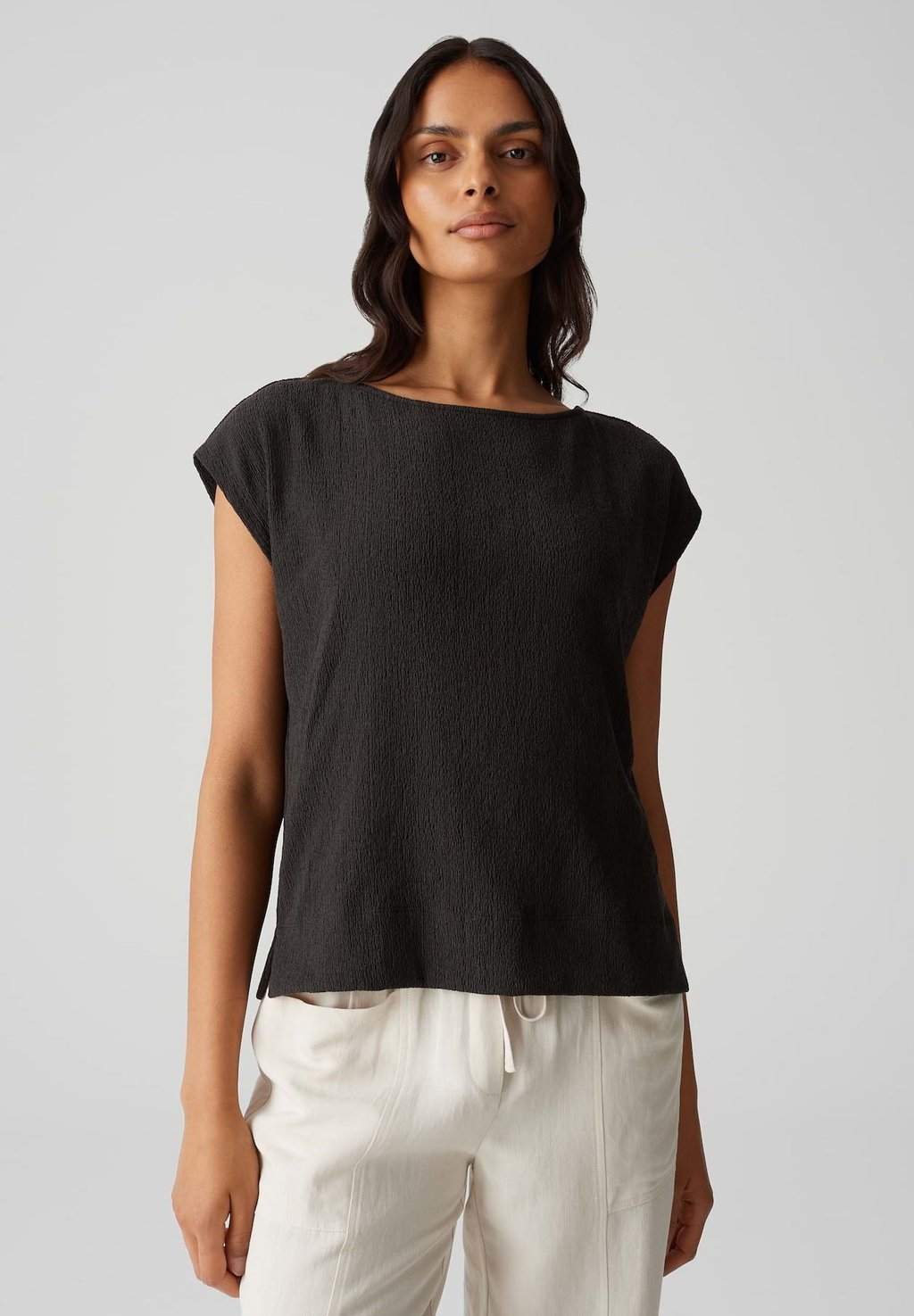 

Базовая футболка SOFT REGULAR FIT OPUS, коричневый