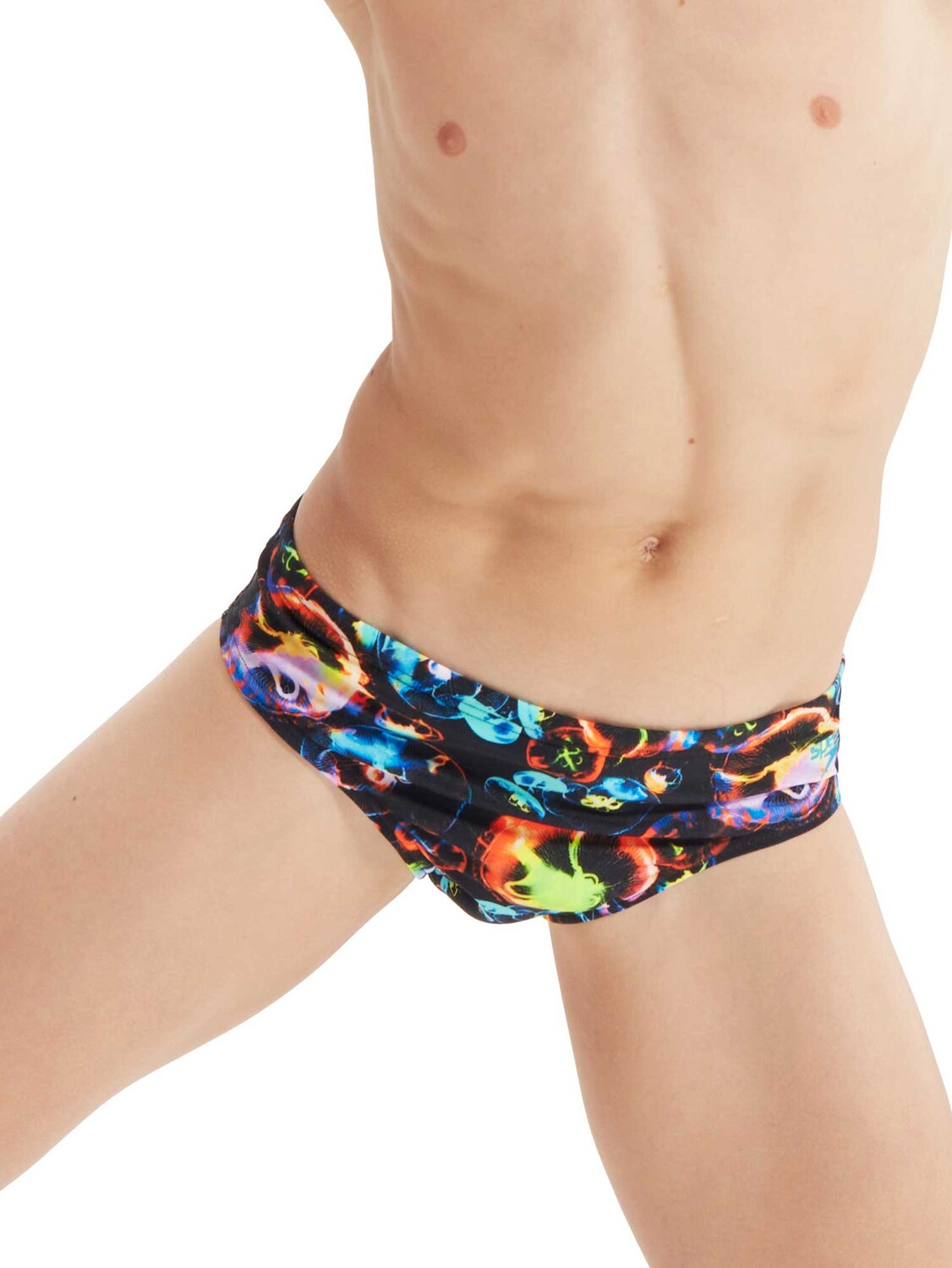 

Плавки Speedo BOYS 7CM DIGITAL ALLOVER BRIEF, разноцветный