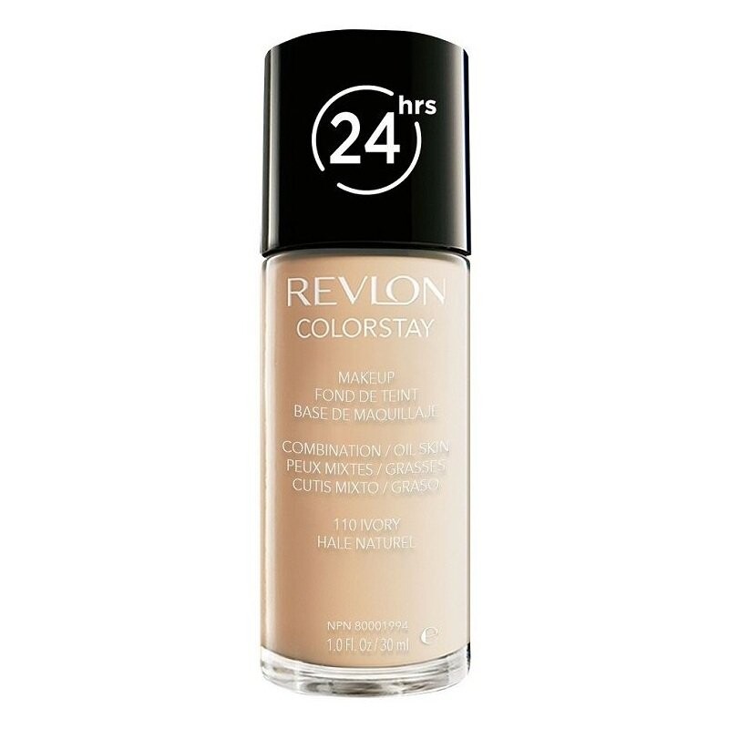 

Revlon, ColorStay, тональный крем для комбинированной и жирной кожи 110 Ivory, 30 мл