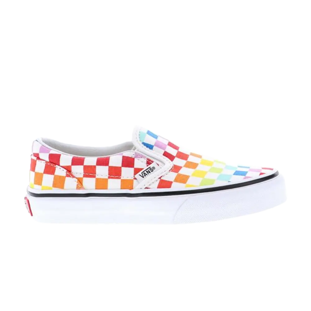 Слипоны для детей Vans, мультиколор
