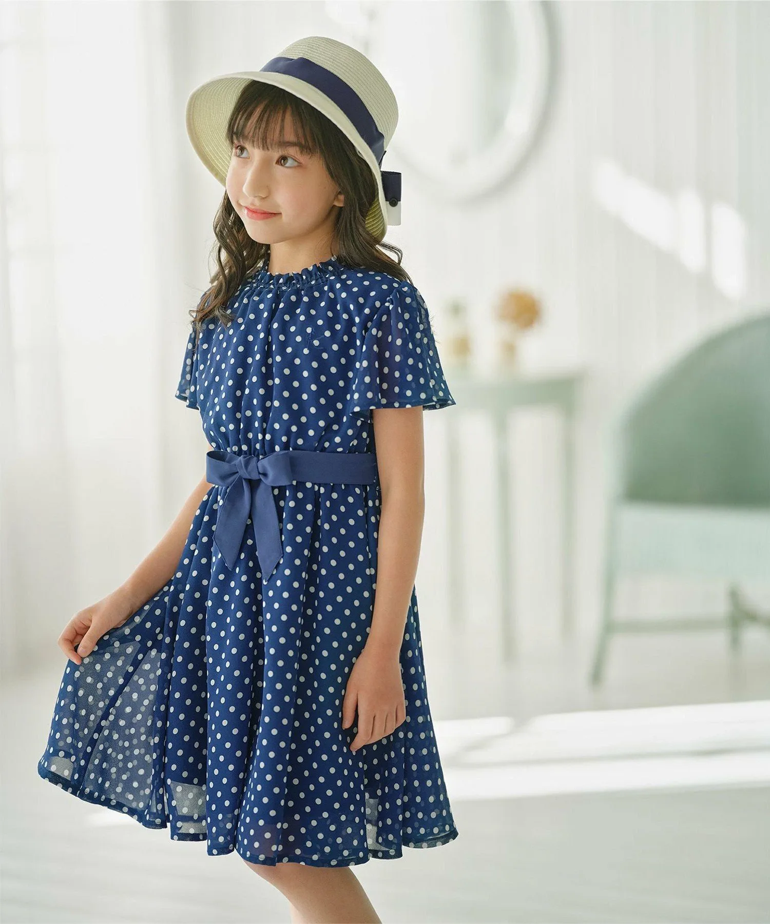 Платье Ameri Dot [110-140 см] Kids Suite, Cobalt Blue [570] — фото 3