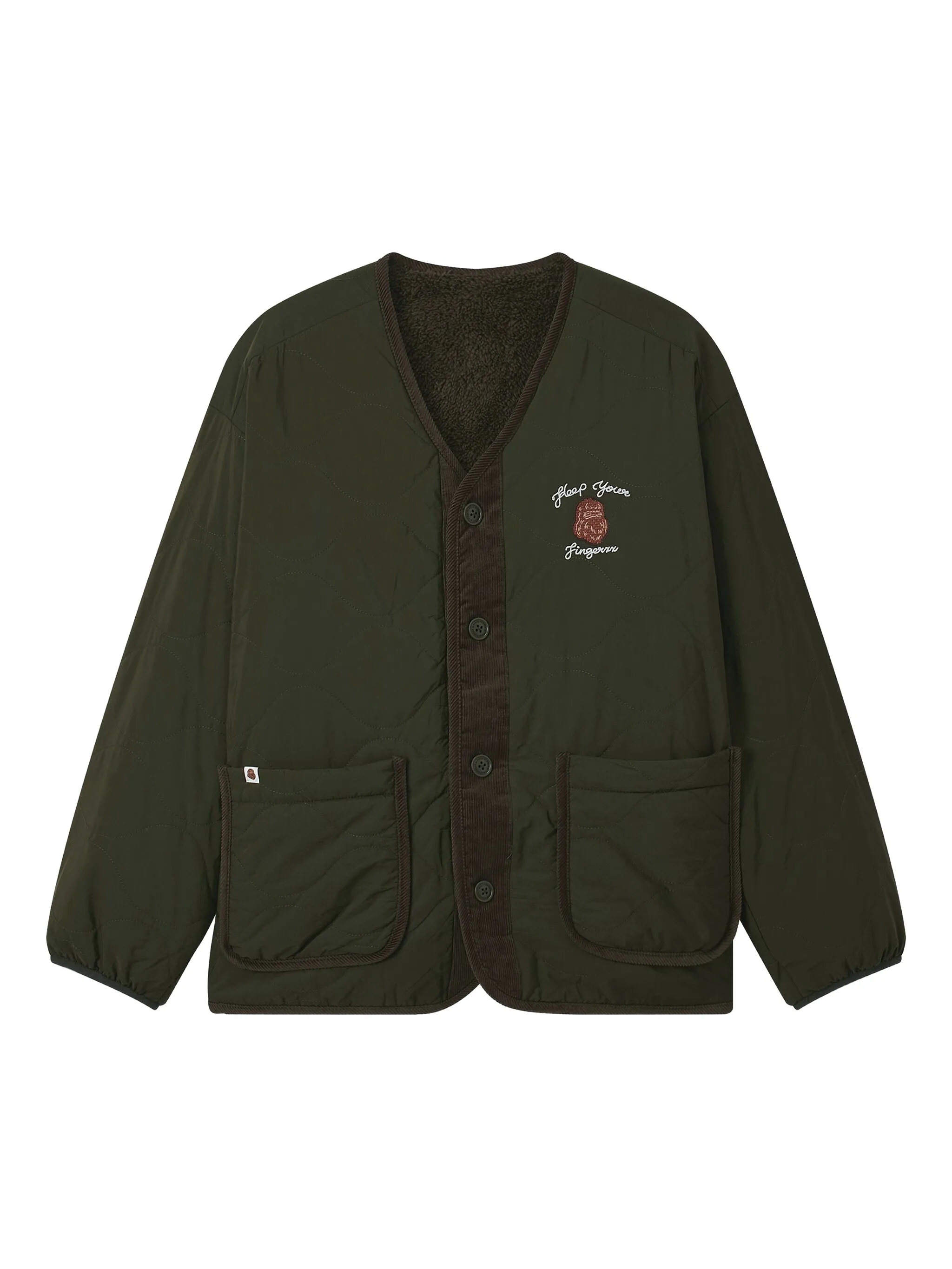 

Жакет с вышивкой Fingercroxx, зеленый