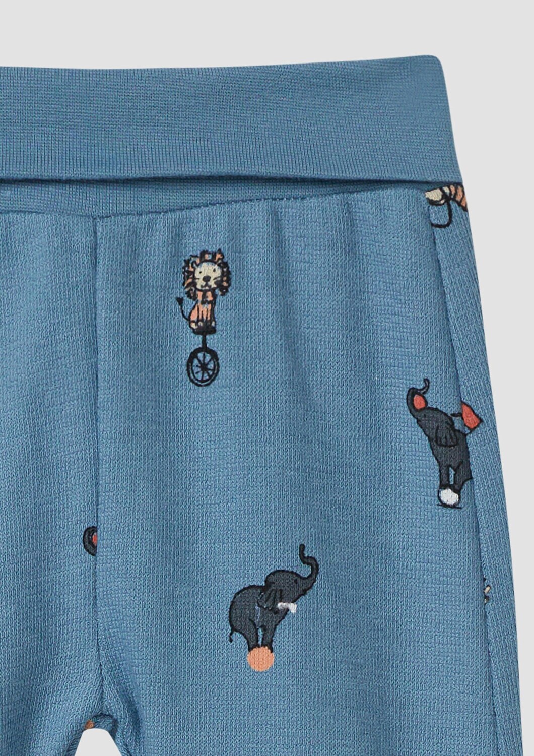 s.Oliver Леггинсы Regular Leggings в светло-голубом цвете — фото 3