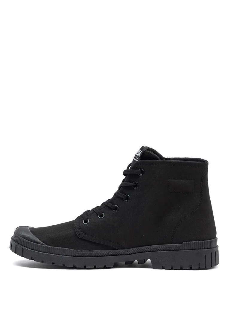 Кроссовки высокие, с молнией, модель SP20 HI TECH OUTZIP, UNISEX Palladium, черный — фото 4