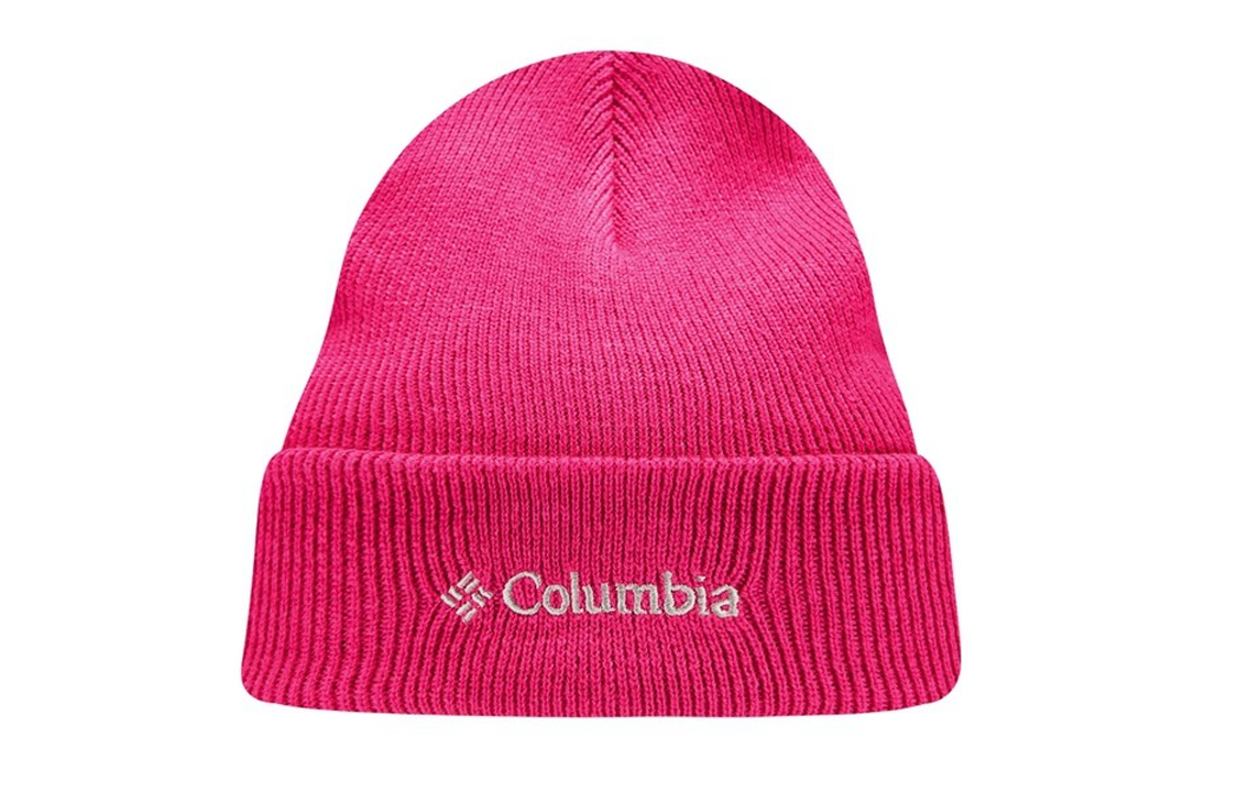 

Columbia Акриловая детская шапка-бини розово-красная, Rose Red