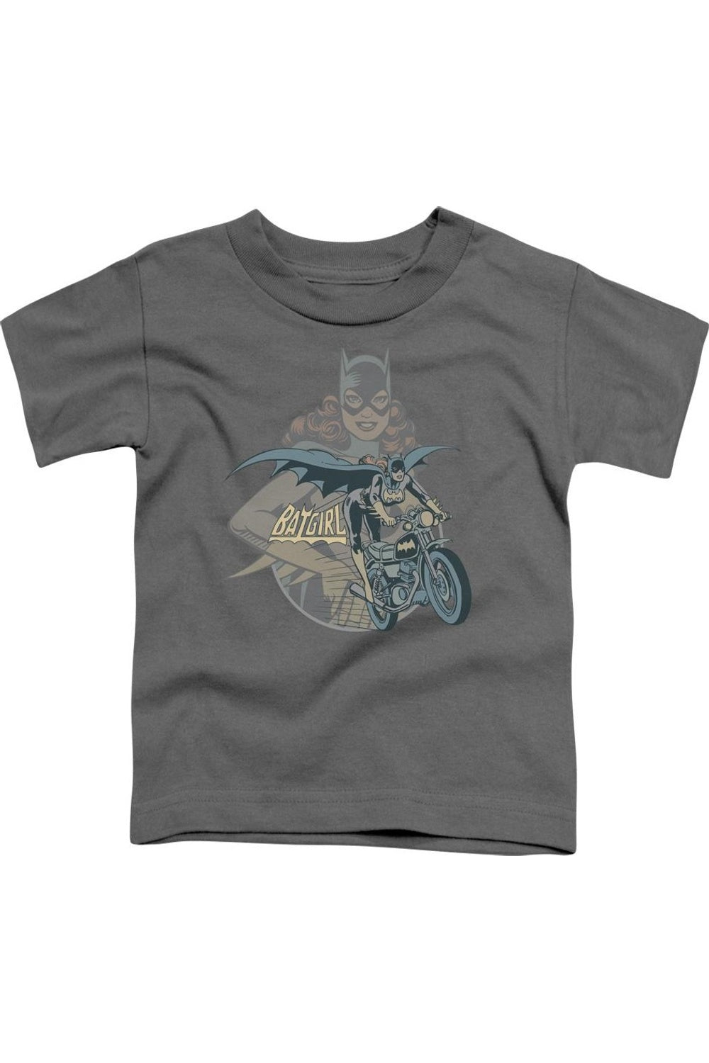 

Футболка с коротким рукавом Batgirl Biker для малышей DC Comics Gildan, Charcoal