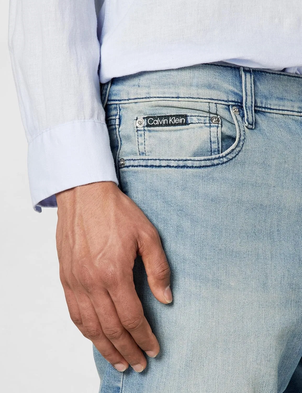 Джинсы Calvin Klein, цвет Allie Indigo — фото 4