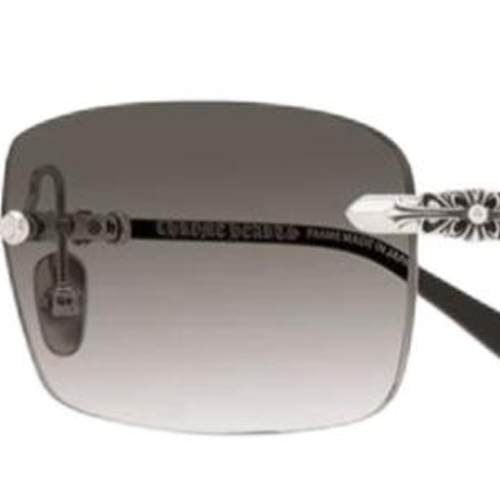 Chrome Hearts Прямоугольные солнцезащитные очки мужские Silver — фото 3