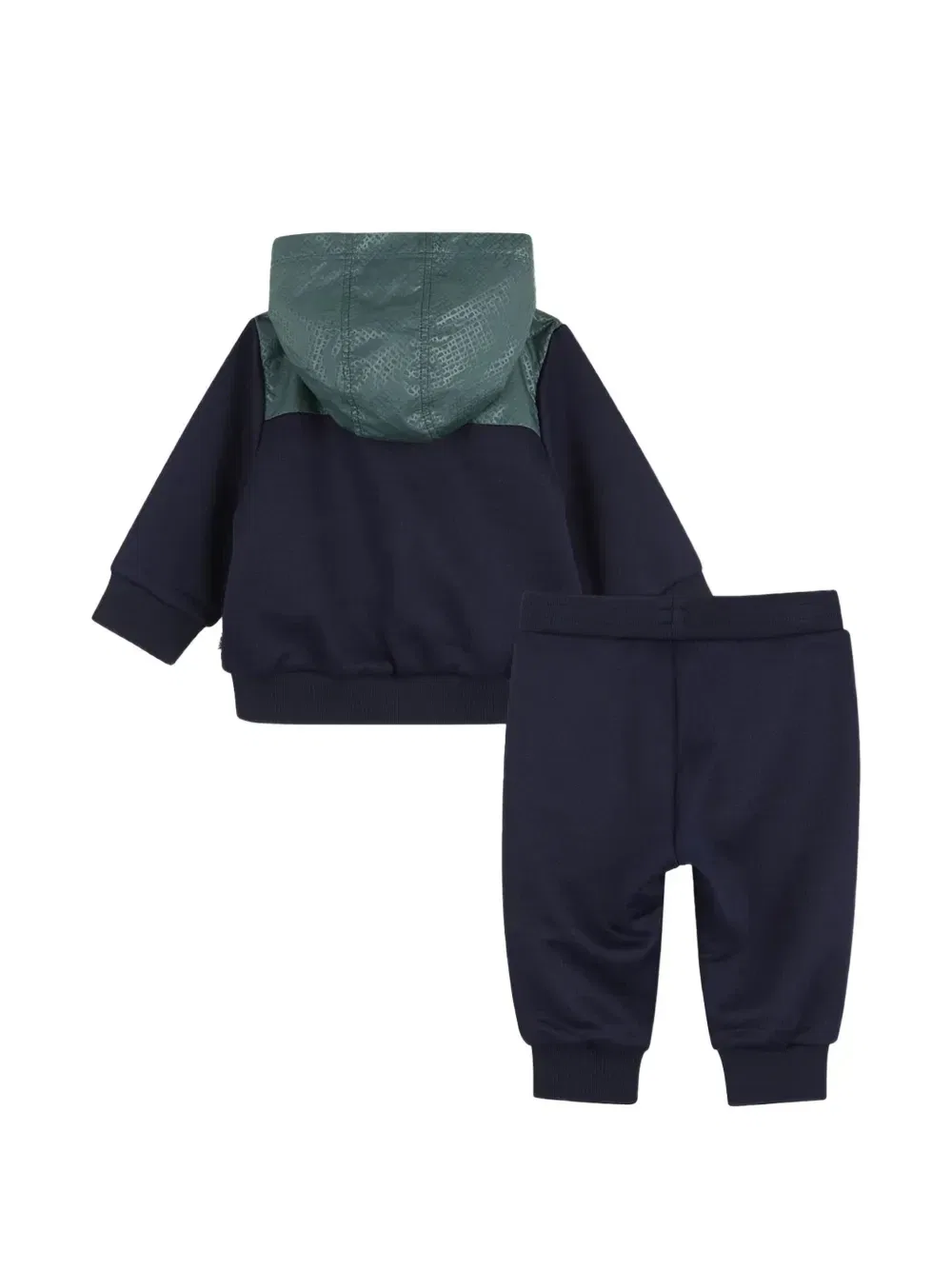 Спортивный костюм с логотипом и вставками Boss Kidswear, синий — фото 2