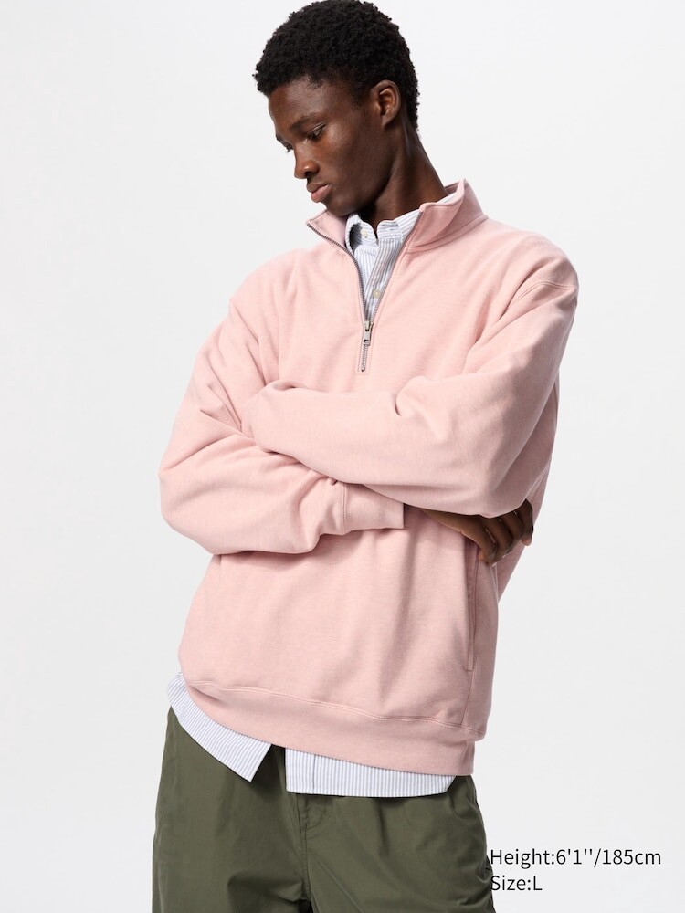 

Толстовка с молнией Uniqlo, цвет 11 розовый