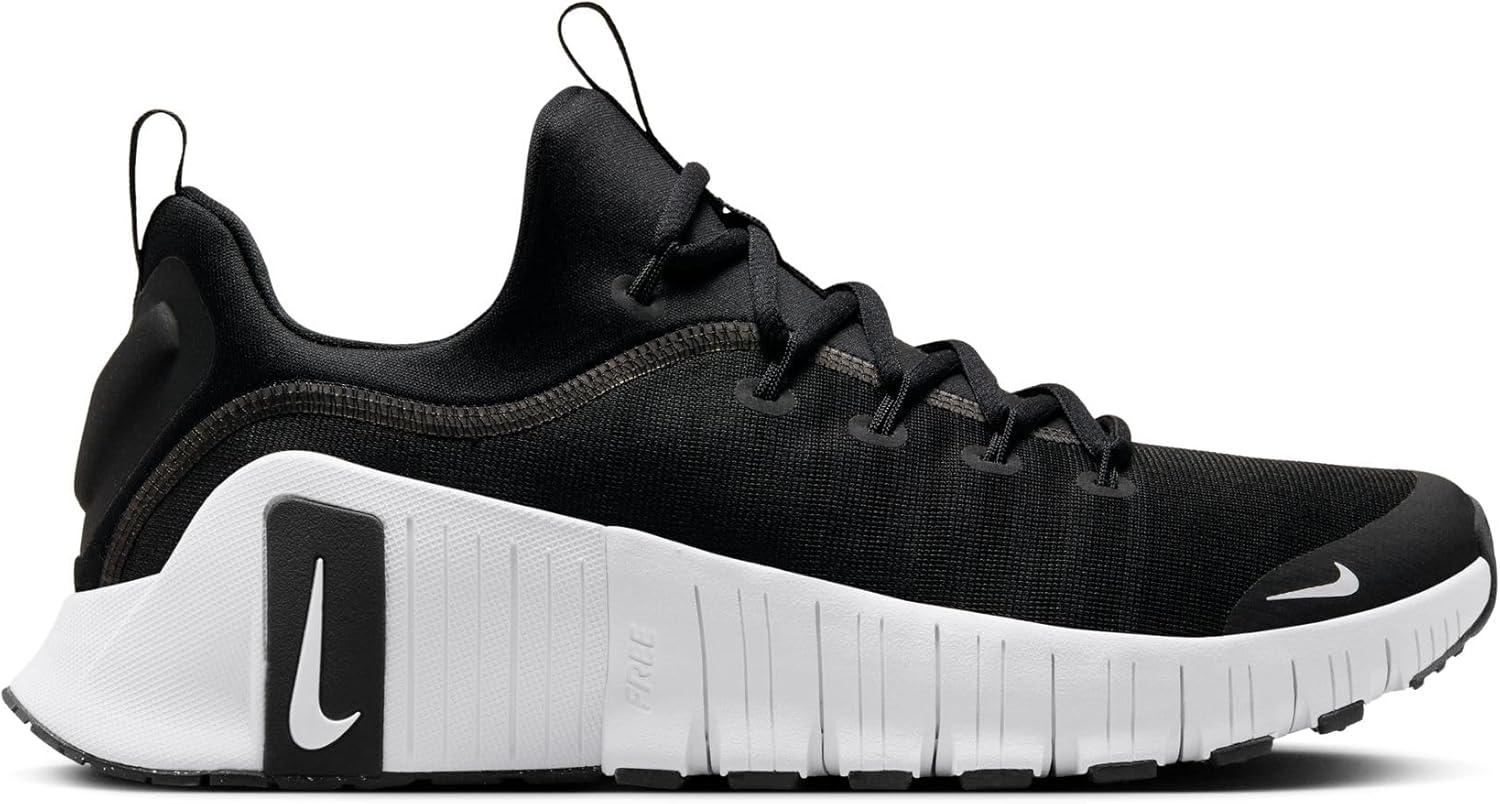 Мужские кроссовки Nike Free Metcon 6, белый/черный — фото 4