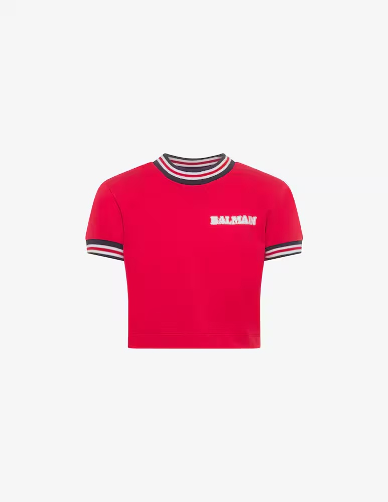 

Футболка Balmain, красный