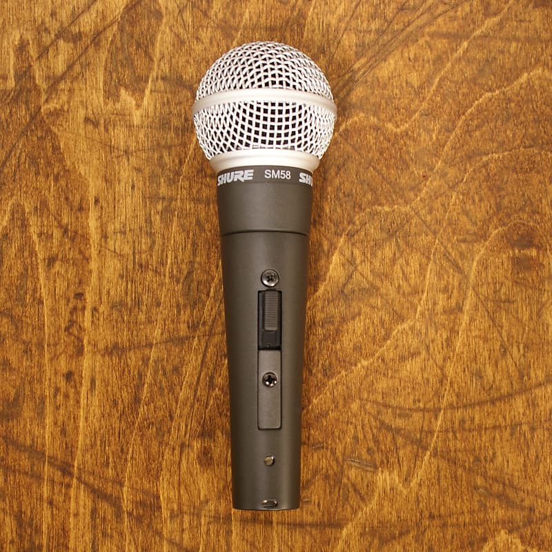 

Микрофон Shure SM58S Handheld Cardioid Dynamic Microphone with On / Off Switch