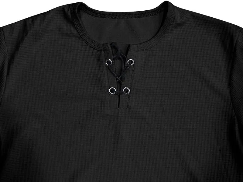 Мужская футболка slim fit с коротким рукавом для спорта и тренировок — фото 4