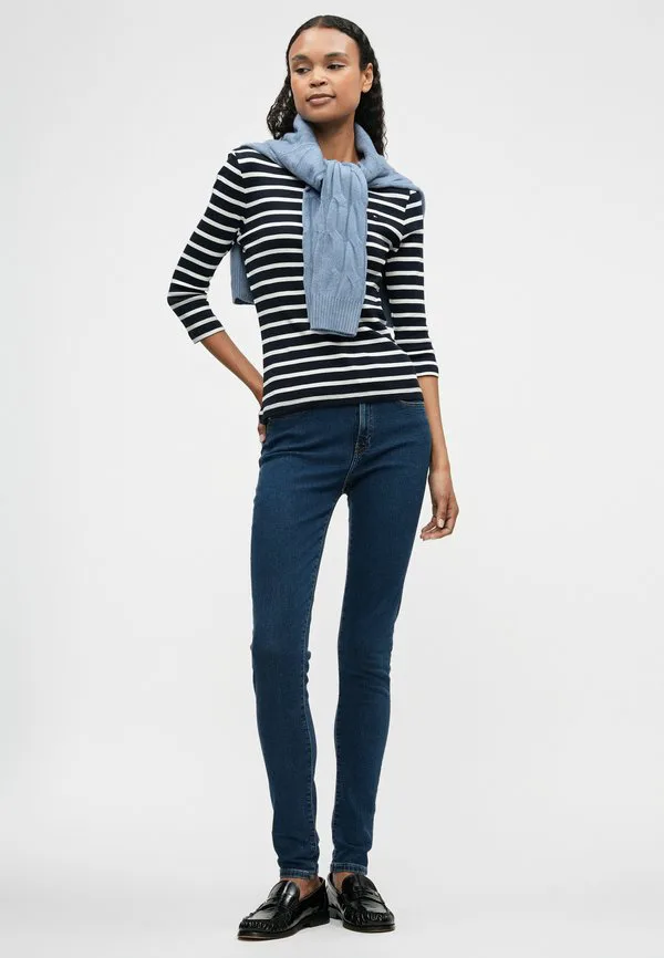Джинсы como средней посадки, узкие джинсы, облегающий крой Tommy Hilfiger, Blue Denim — фото 4