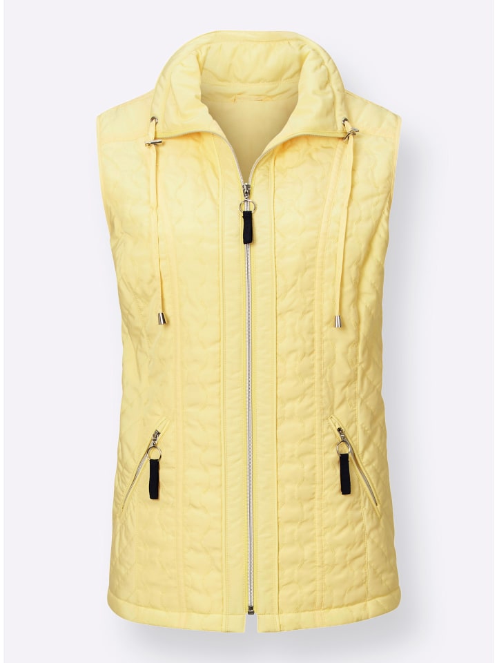 

WITT WEIDEN Стеганый жилет желтого цвета