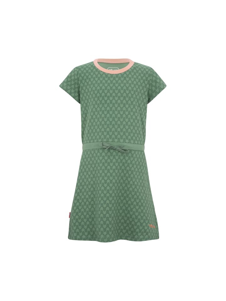 

Платье Trollkids Noresund, цвет leaf green/dahlia