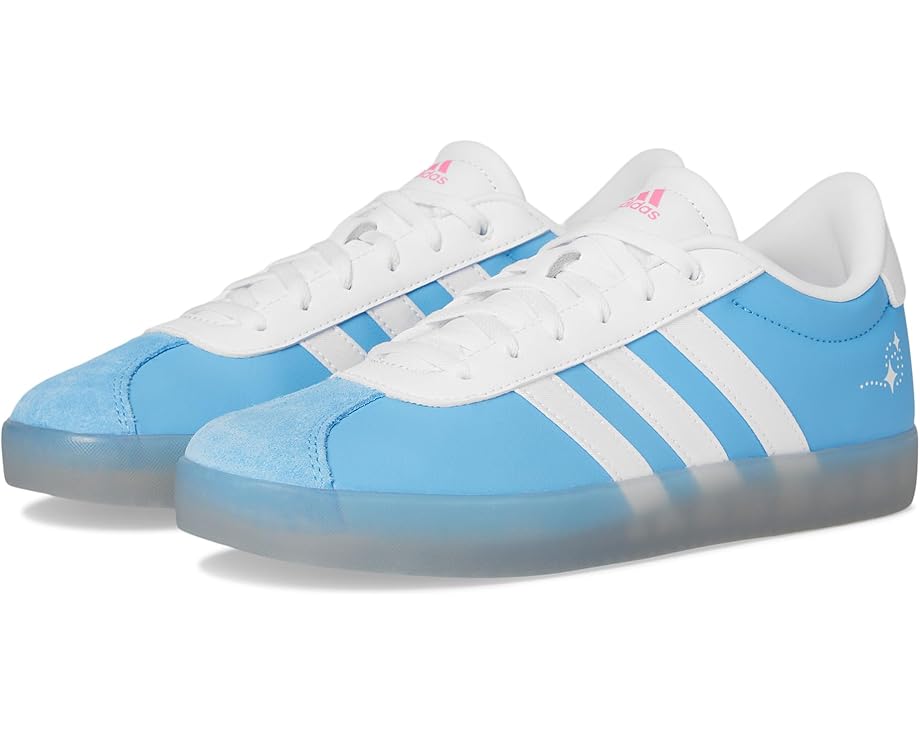 

Кроссовки adidas Kids Disney VL Court 3.0 Shoes, цвет Semi Blue Burst/White/Lucid Pink