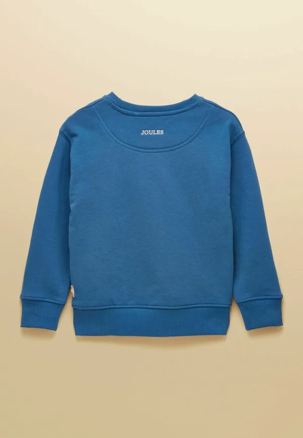 Толстовка с круглым вырезом и надписью sundaze, стандартного кроя. Joules, Bright Blue — фото 4