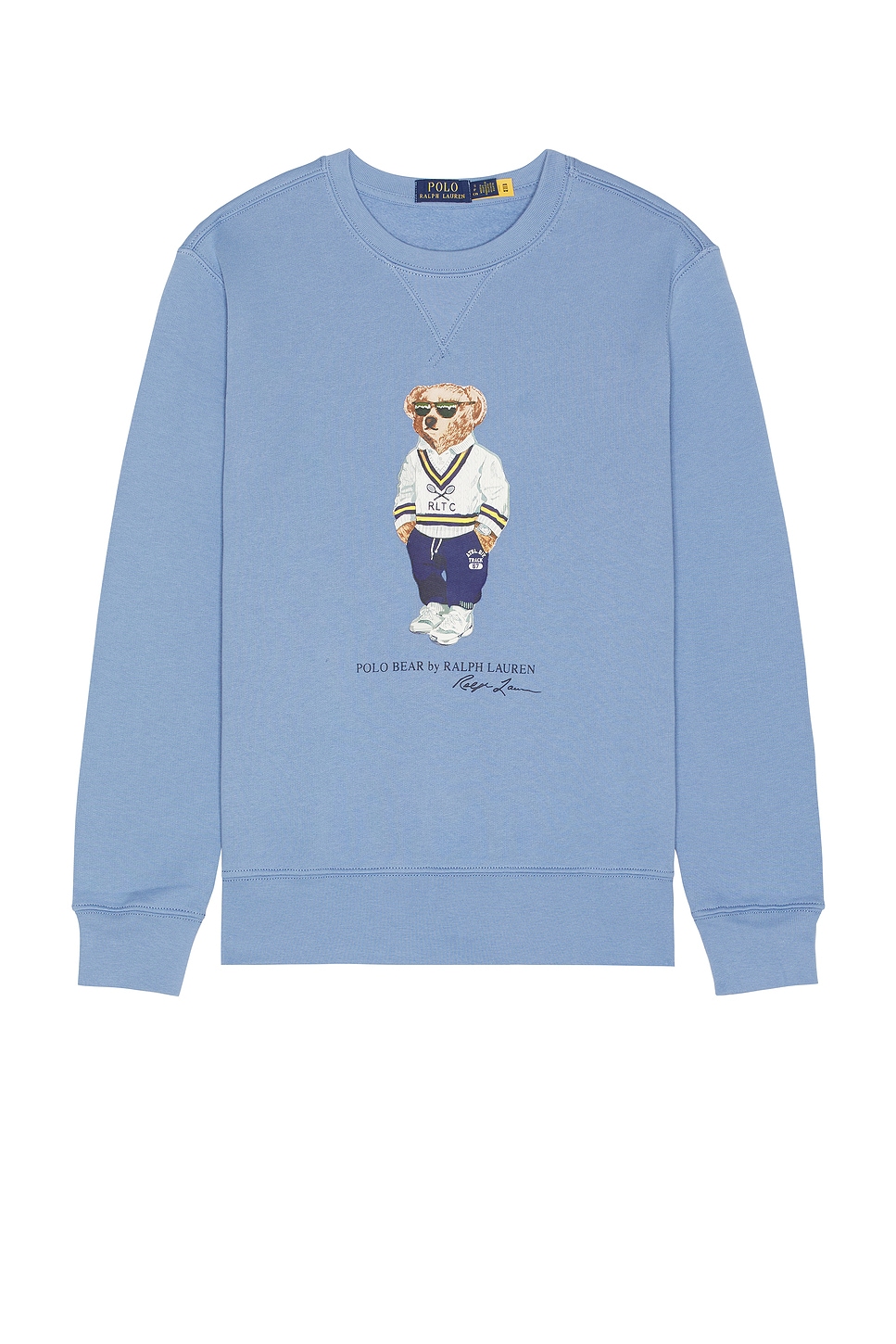 

Толстовка с изображением медведя из серии Heritage Icon от Polo Ralph Lauren, campus blue