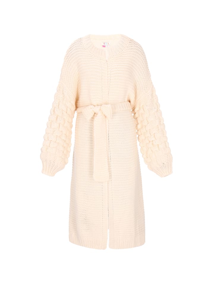 

Женский кардиган цвета слоновая кость IZIA