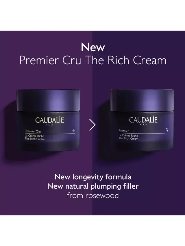 Крем для лица Caudalie — Сменный блок крема Premier Cru The Rich Cream, 50 мл — фото 2