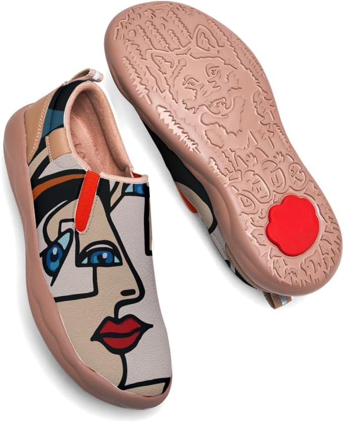 

Мужские слипоны-лоферы Абстрактный арт Росписанные кроссовки Повседневная обувь для отдыха и путешествий Onehorse, Abstract_art 17