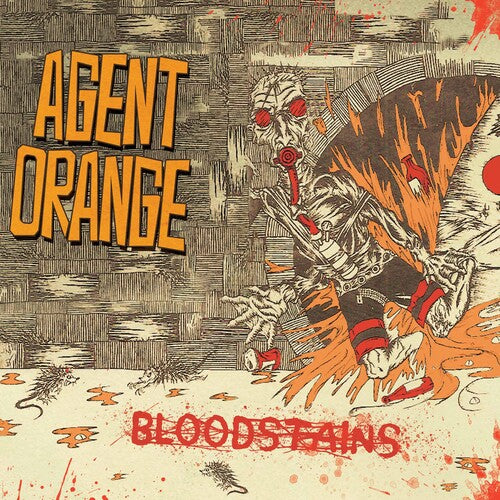 

Виниловая пластинка Agent Orange: Bloodstains - Orange/red/black Splatter