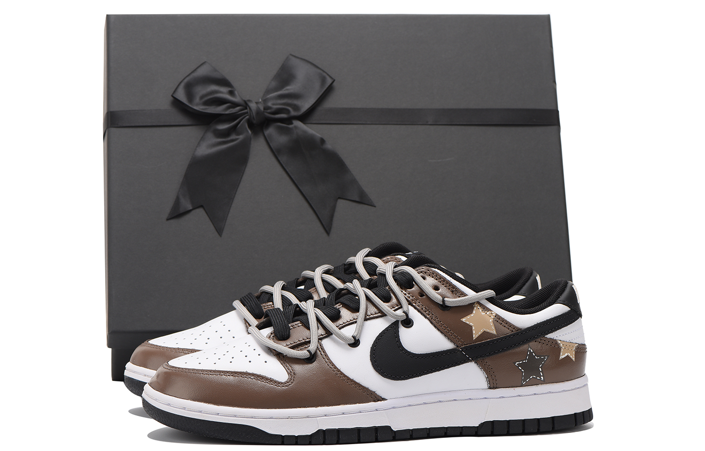 

Кроссовки Nike Dunk Skateboard Shoes Men Low-Top Brown