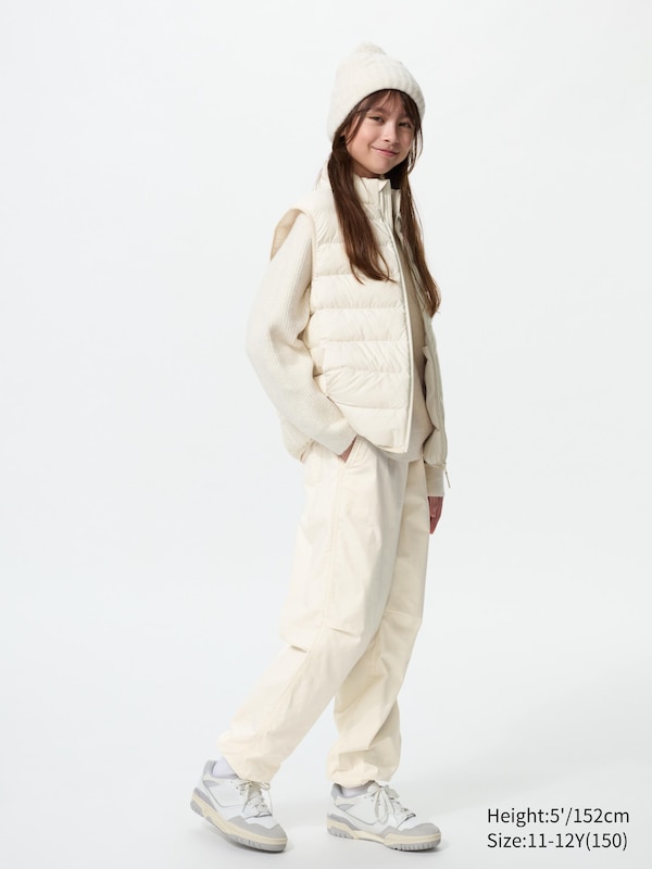 

Теплые брюки с подкладкой Uniqlo, 01 off white
