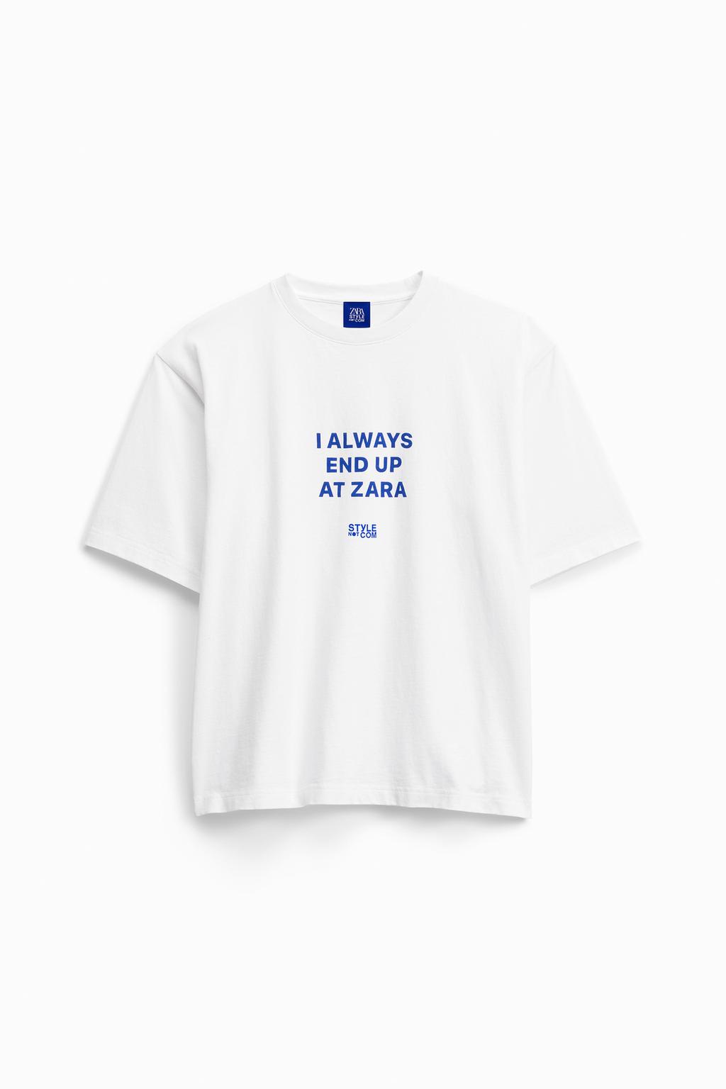 

Футболка stylenotcom ZARA, белый