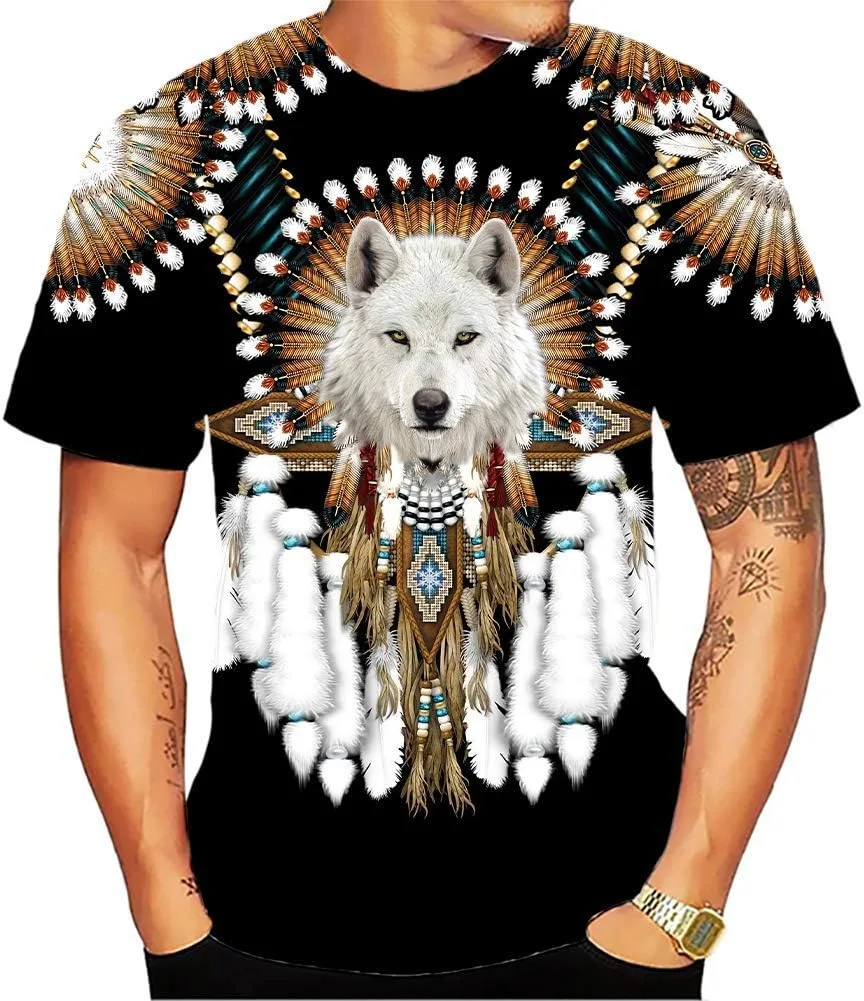 

Мужская футболка с мягким прилеганием и крутым принтом DUODUO