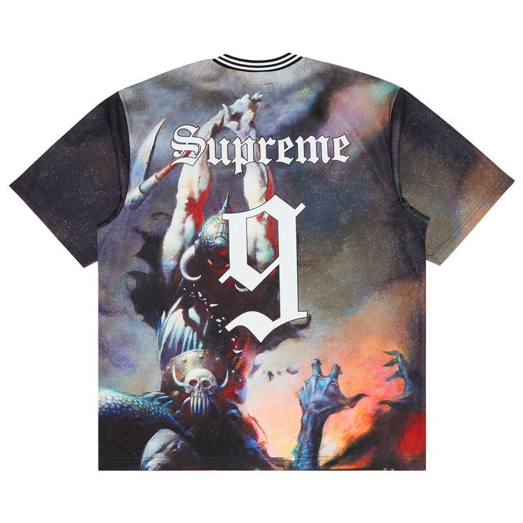 Джерси Supreme x Frank Frazetta Soccer Jersey, Death Dealer — фото 2