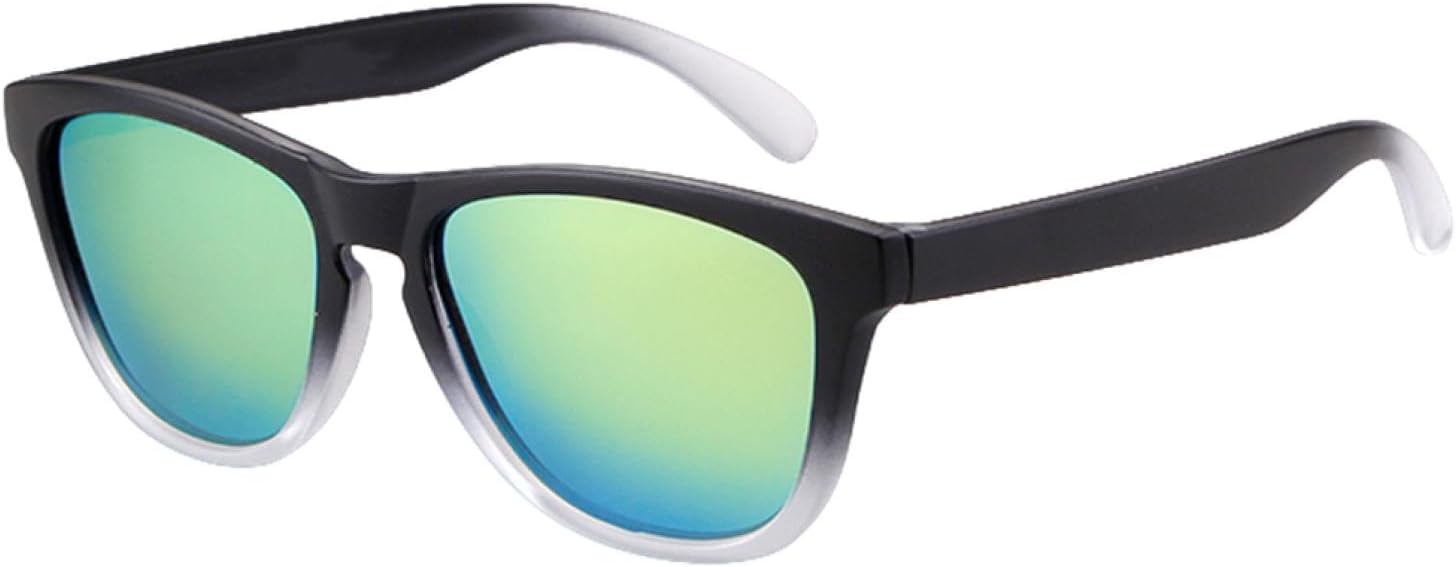 

Классические ретро квадратные поляризованные солнцезащитные очки для женщин и мужчин, цветные, с зеркальными линзами, спортивные солнцезащитные очки с защитой от УФ-излучения UV400 WNCKSQ, C114