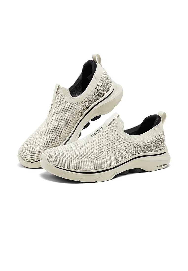 Кроссовки мужские, GO WALK 7, Skechers, коричневый — фото 3