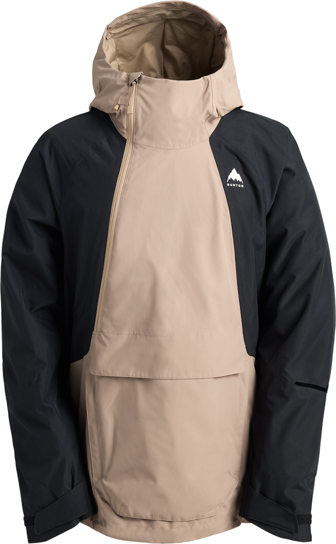 

Burton Куртка Reserve 2l relaxed anorak summit taupe/true black L