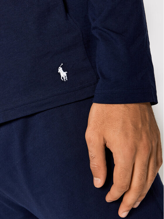 Толстовка Polo Ralph Lauren синяя — фото 4