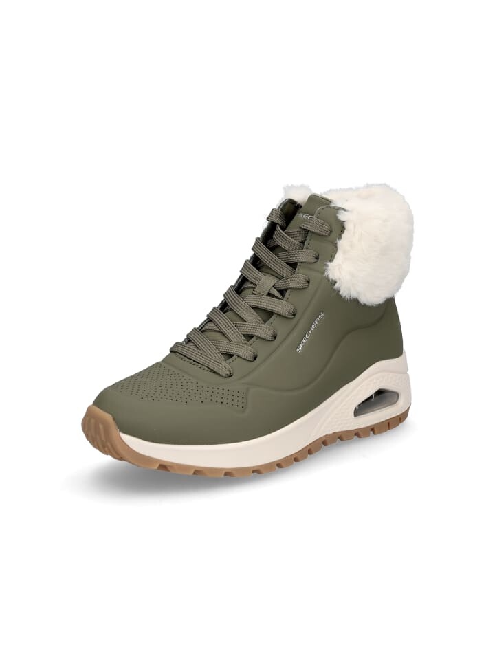 Высокие кроссовки Skechers High Top UNO Rugged Fall Air, оливковый