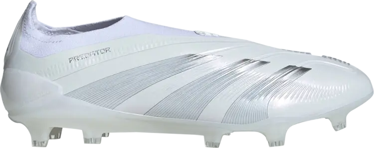 

Кроссовки Predator 24 Elite Laceless FG 'Pearlized Pack', белый, Серый, Кроссовки Predator 24 Elite Laceless FG 'Pearlized Pack', белый