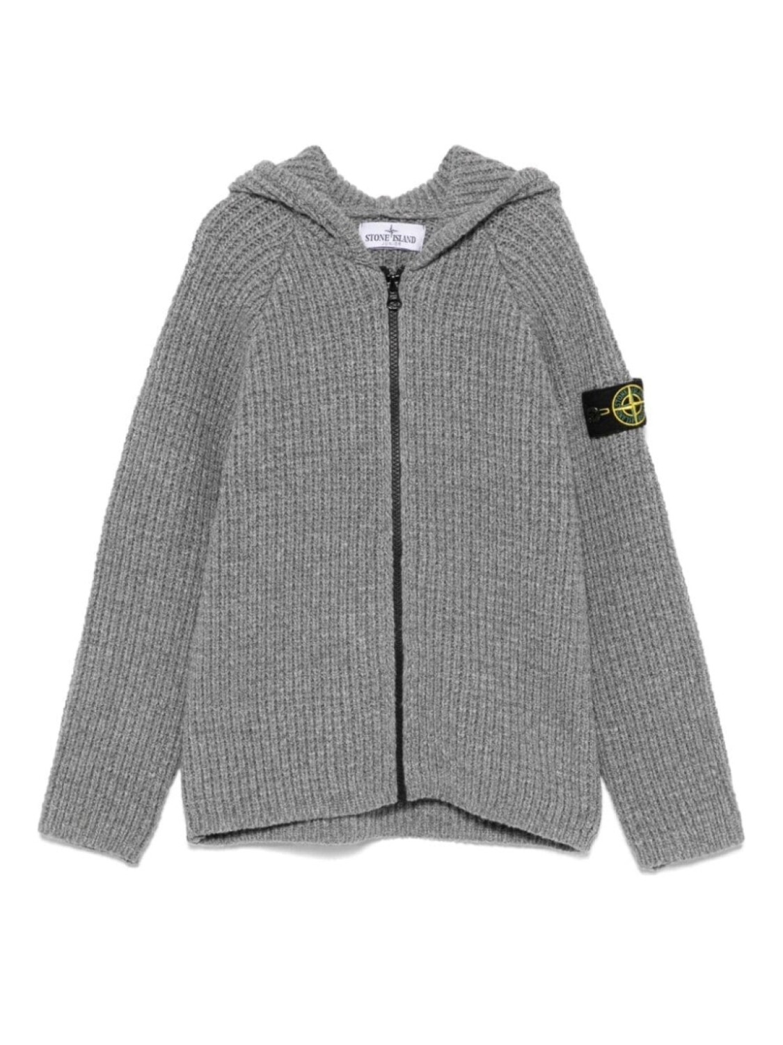 

Кардиган в рубчик Stone Island Junior, серый