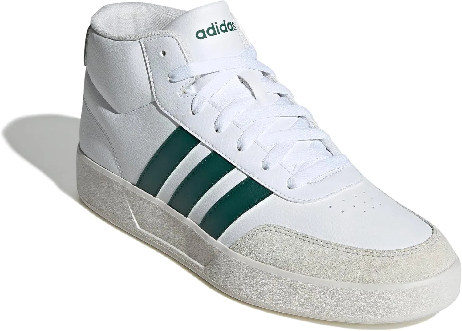 Мужские кроссовки Adidas Breaknet Mid, Ftwr White Collegiate Green Core White — фото 3