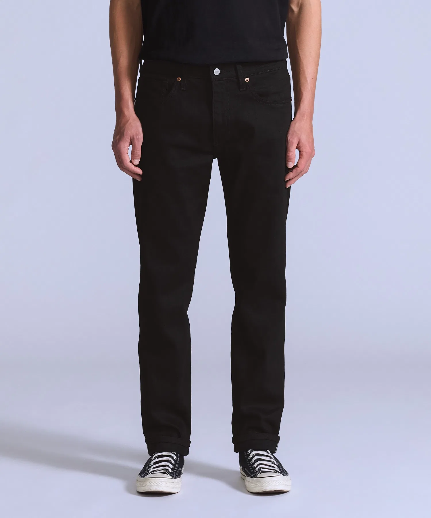 Джинсы Levi's BLUETAB™ 502™ зауженного кроя, черные