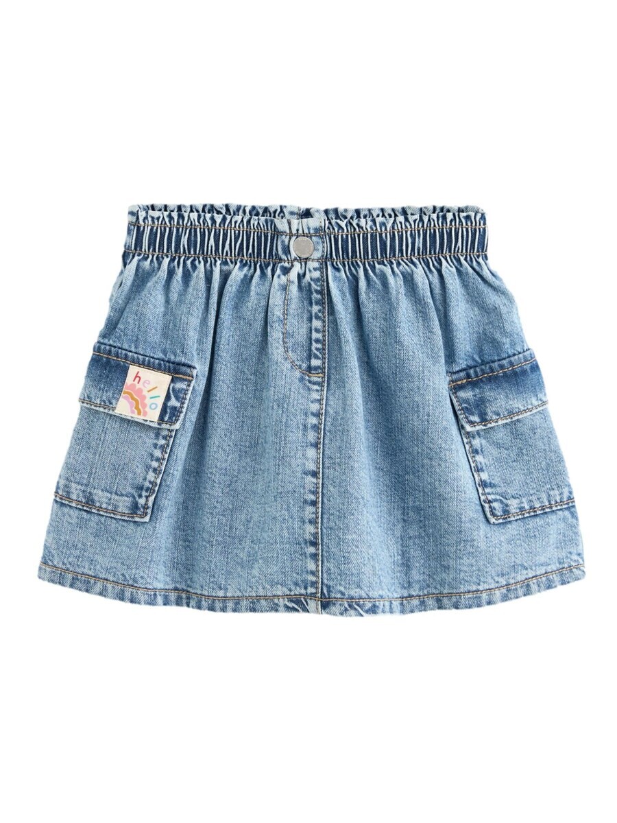 

Юбка Next Skirt, синий деним