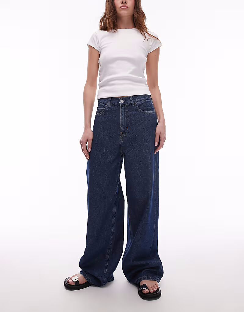 

Джинсы Carhartt WIP Jane широкого кроя синего цвета